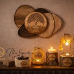 Dřevěné dekorace do bytu